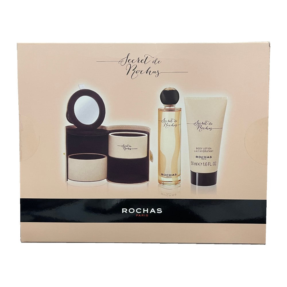 Rochas Secret De Rochas 100ml EDP Spray Gift Set