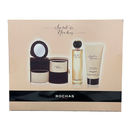 Rochas Secret De Rochas 100ml EDP Spray Gift Set