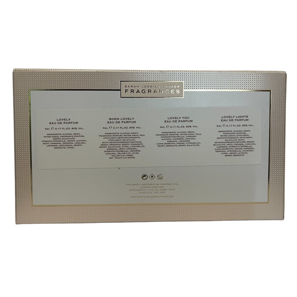 Second image of Sarah Jessica Parker Lovely 4 x 5ml EDP Mini Set