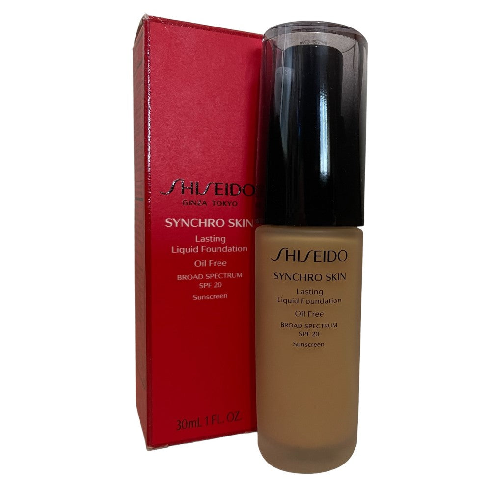 Shiseido Synchro Skin Glow Fluid Foundation 30ml #4 Golden