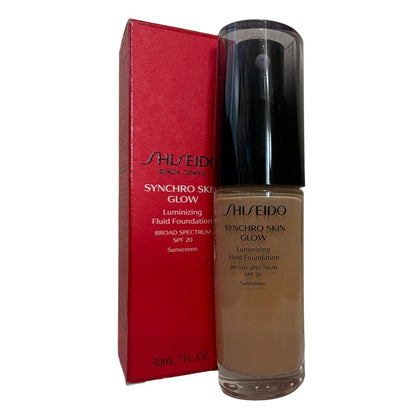 Shiseido Synchro Skin Glow Fluid Foundation 30ml #5 Golden