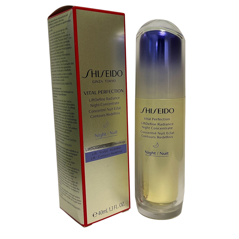 Shiseido Vital Perfection Night Concentrate Lift Define Radiance 40ml