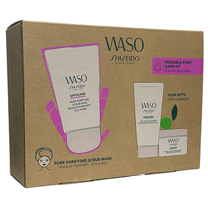 Shiseido Waso Invisible Pore Care 3 Piece Gift Set