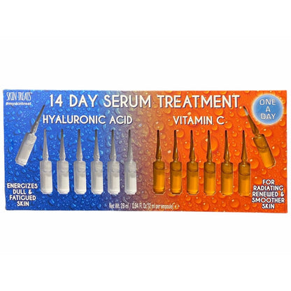 Skin Treats Hyaluronic Acid & Vitamin C 14pk Ampules