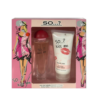 So Kiss Me 50ml EDT Spray Gift Set