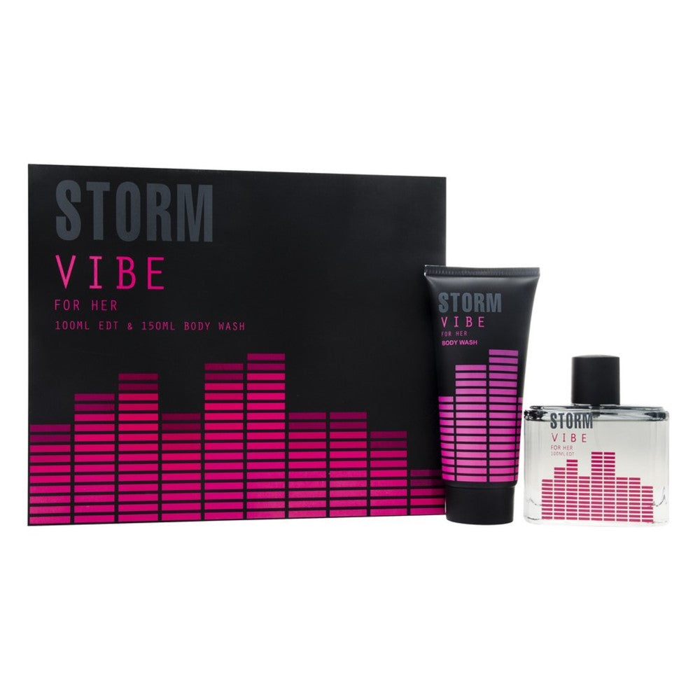 Storm Vibe 100ml EDT Spray Ladies Gift Set