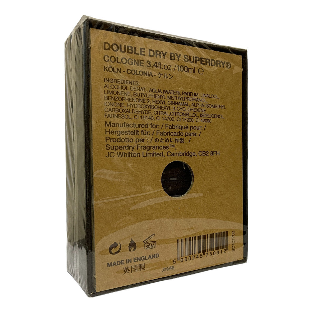 Superdry Double Dry 100ml Colonia Spray