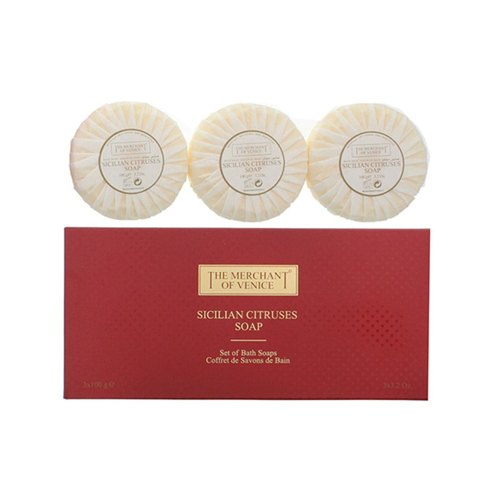 The Merchant of Venice Sicilian Citruses Soap 3x 100g