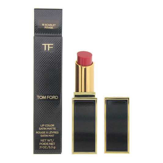 Tom Ford Lip Color Satin Lipstick 3.3g #16 Scarlet Rouge