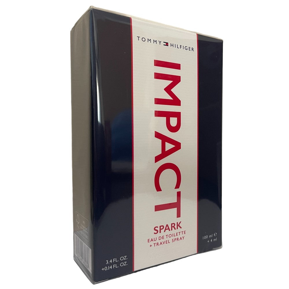 Tommy Hilfiger Impact Spark 100ml EDT Spray + 4ml EDT Mini