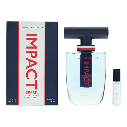 Tommy Hilfiger Impact Spark 100ml EDT Spray + 4ml EDT Mini