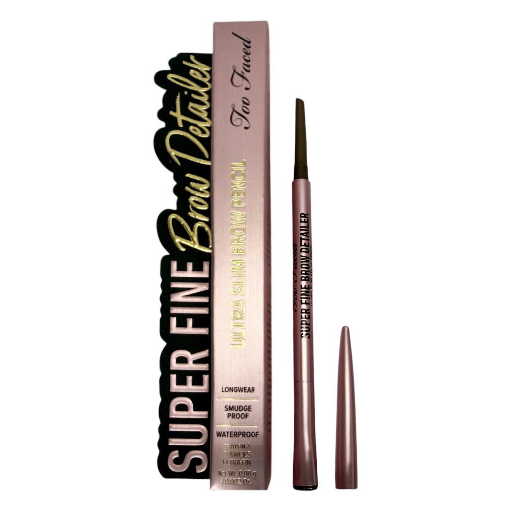Too Faced Super Fine Brow Detailer Pencil 0.08g Dark Brown