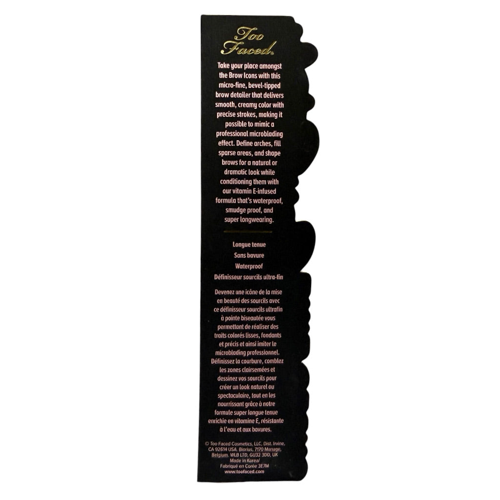 Too Faced Super Fine Brow Detailer Pencil 0.08g Taupe