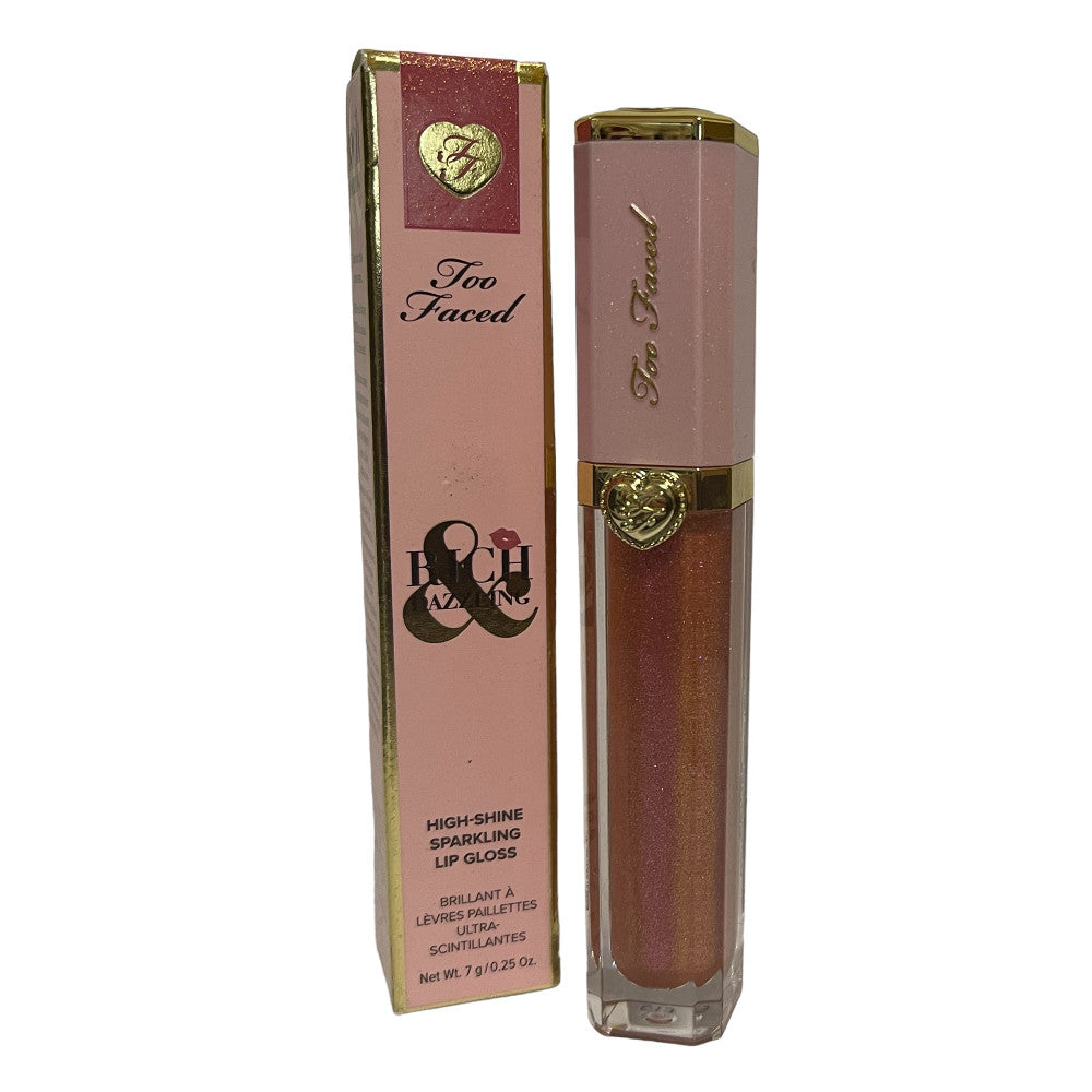 Too Faced Rich & Dazzling High Shine Lip Gloss 7g Crazy Rich