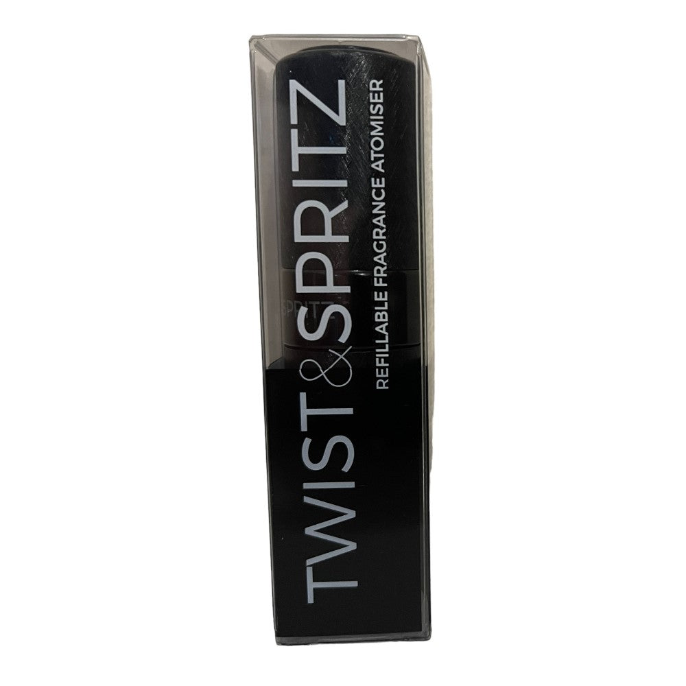 Twist & Spritz Atomizer Black Metallic 8ml