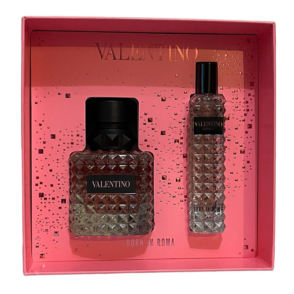 Valentino Donna Born in Roma 50ml EDP Spray + 15ml EDP Spray Gift Set