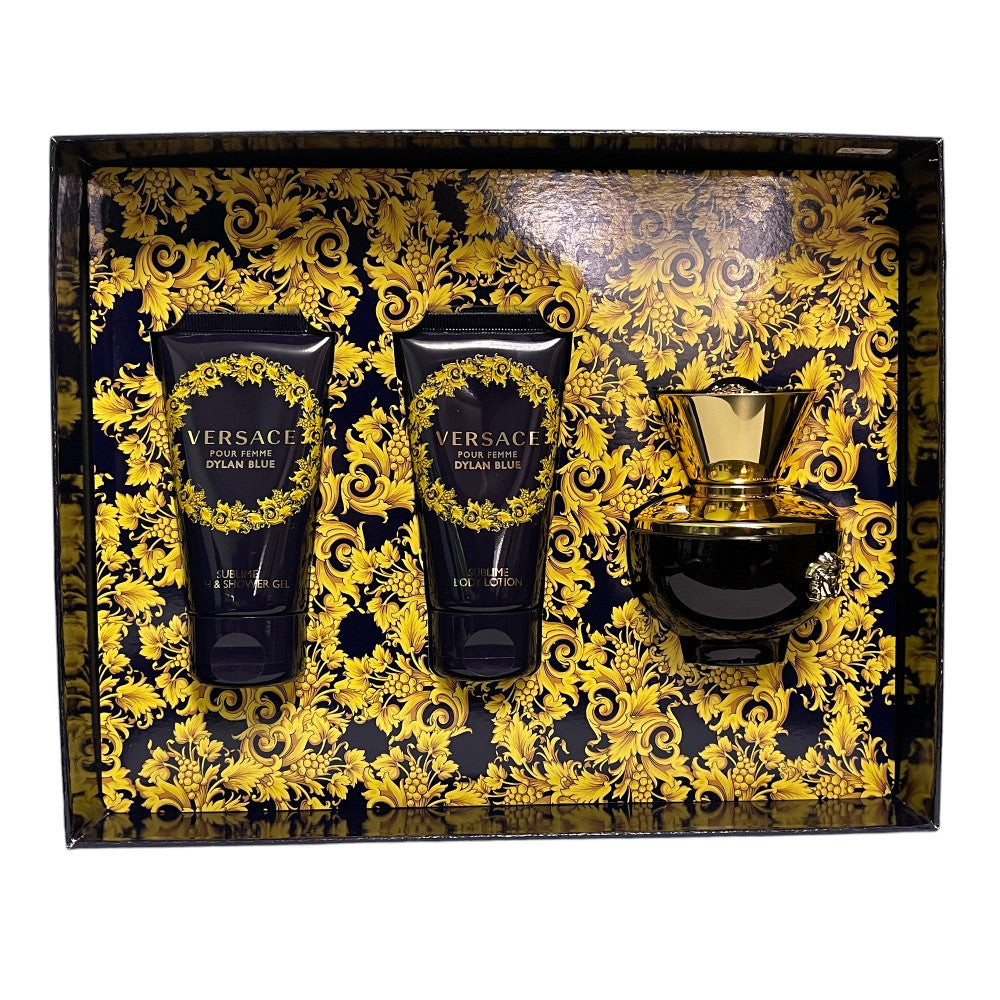 Versace Dylan Blue Femme 50ml EDP 3 Piece Gift Set