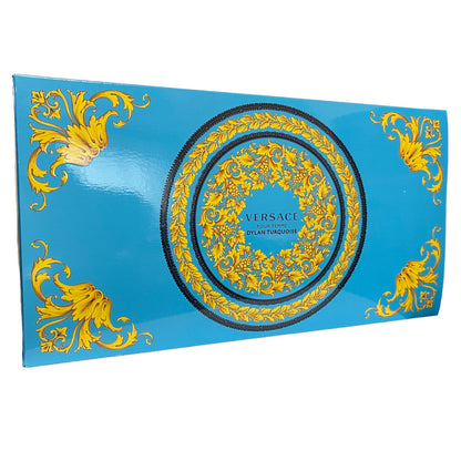 Versace Dylan Turquoise 100ml EDT Spray 4 Piece Gift Set for Women
