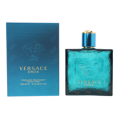 Versace Eros Perfumed Deodorant Spray for Men 100ml