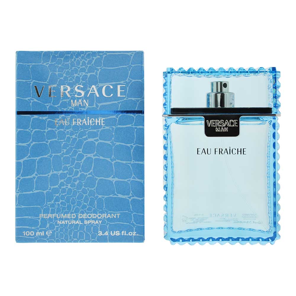 Versace Man Eau Fraiche Perfumed Deodorant Natural Spray 100ml