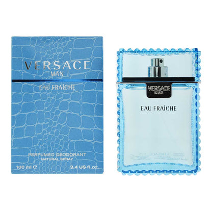 Versace Man Eau Fraiche Perfumed Deodorant Natural Spray 100ml