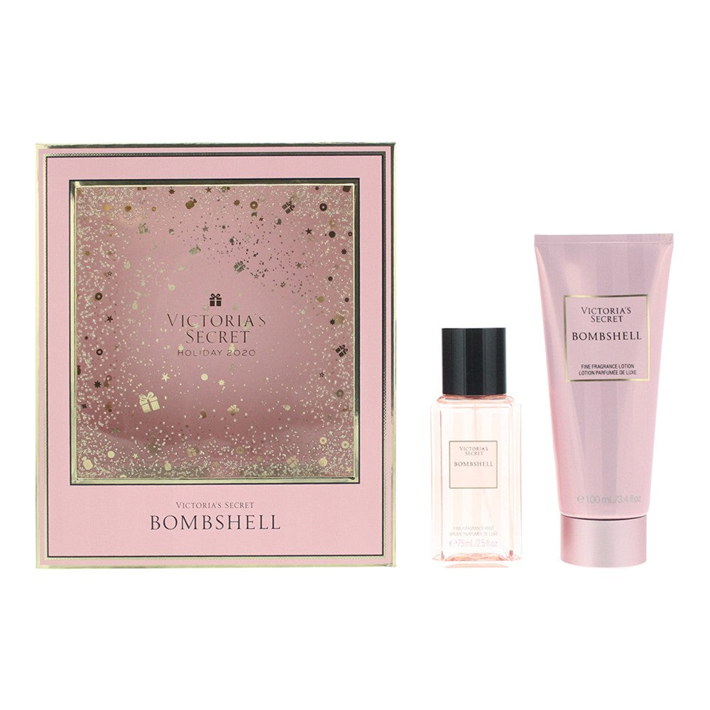 Victoria's Secret Bombshell 75ml Body Mist & 100ml Body Lotion Set