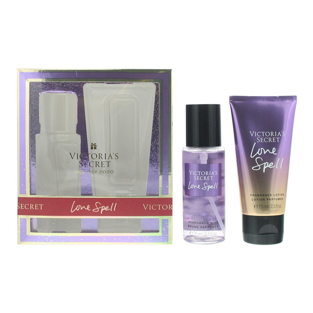 Victoria's Secret Love Spell 75ml Body Mist & 100ml Body Lotion Set