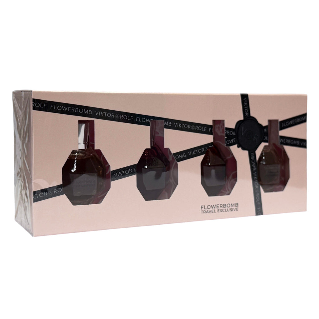 Viktor & Rolf Flowerbomb 4x 7ml EDP Miniature Gift Set for Women