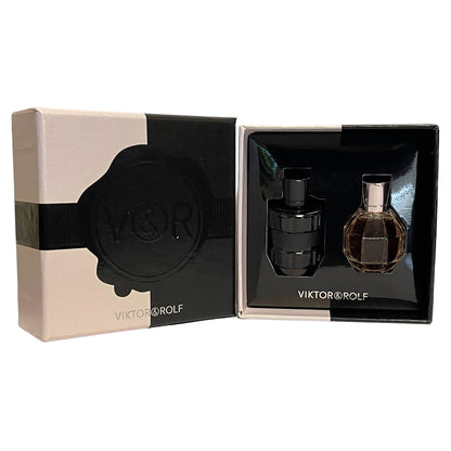 Viktor & Rolf duo Mini Set Flowerbomb 7ml EDP & Spicebomb 7ml EDT