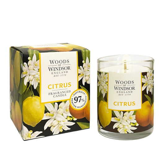 Woods of Windsor Fragranced Candle 150g Citrus