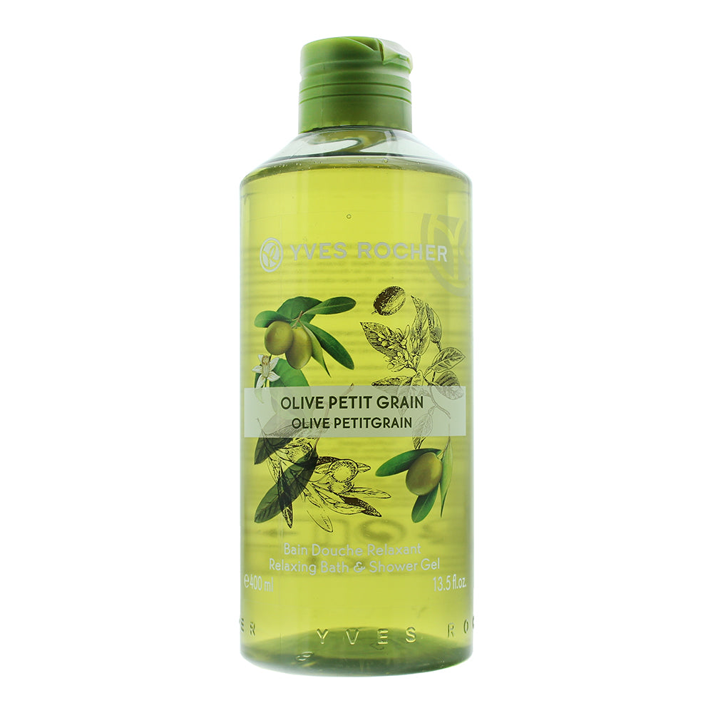 Yves Rocher Olive Petigrain Relaxing Bath & Shower Gel 400ml