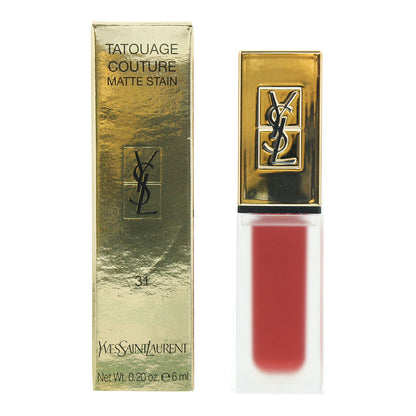 Yves Saint Laurent Tatouage Couture Matte Lip Stain 6ml #31 Lets Play A Game