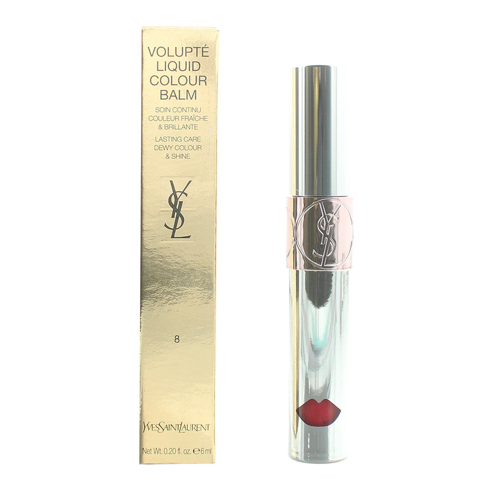 Yves Saint Laurent Volupte Liquid Colour Lip Balm 6ml #8 Excite Me Pink