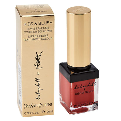 Yves St Laurent Kiss & Blush Lips Cheeks 10ml Rouge Effrontee #5