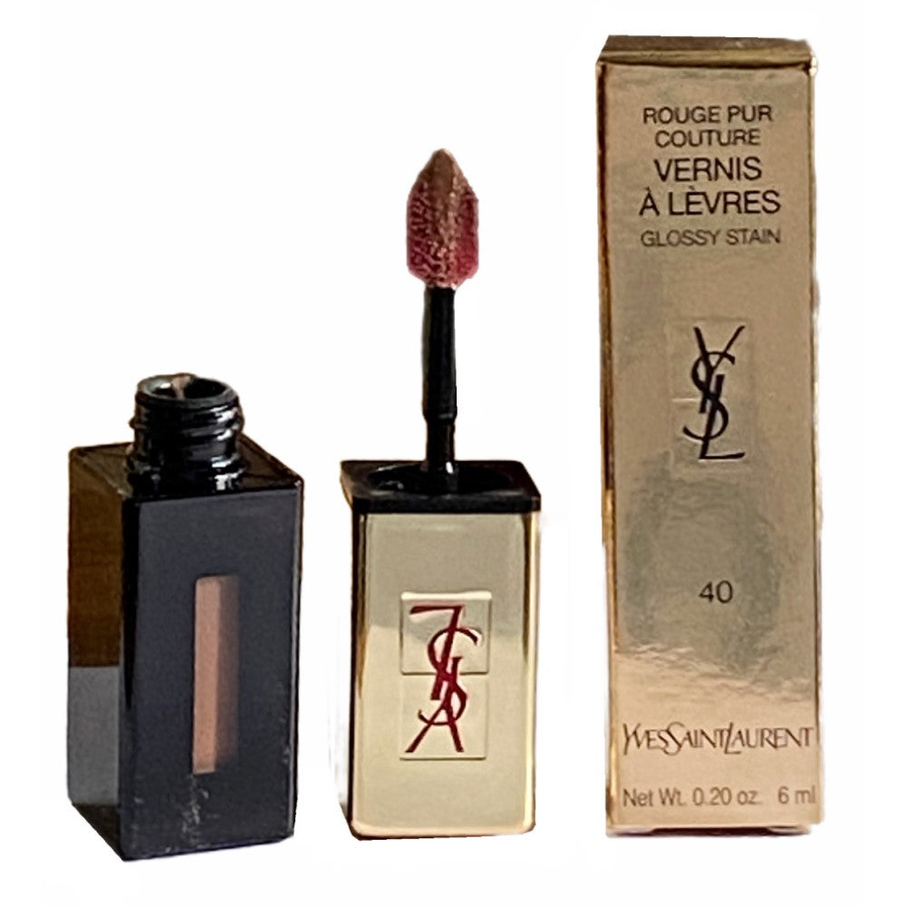 Yves St Laurent Rouge Pur Couture Glossy Stain 6ml Beige Peau #40