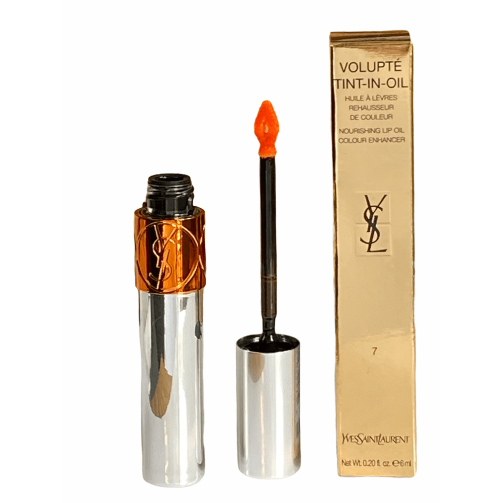 Yves St Laurent Volupte Tint in Oil Lip Oil 6ml Crush Me Orange #7