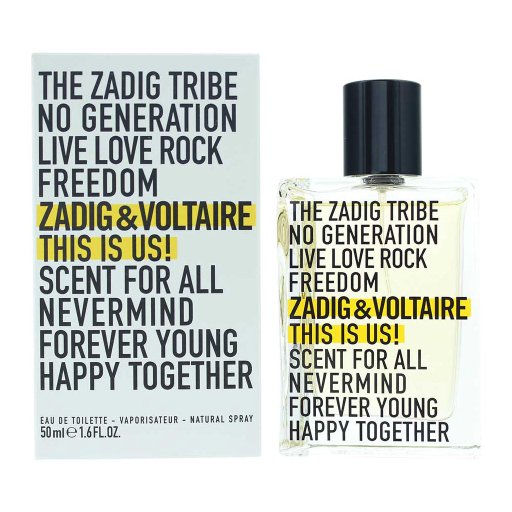 Zadig & Voltaire This is Us! 50ml EDT Spray