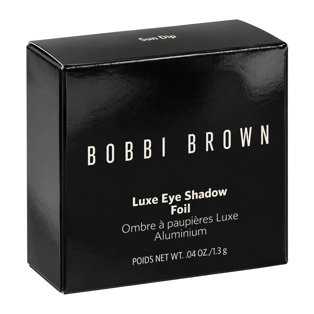 Bobbi Brown Luxe Eye Shadow Foil 1.3g Sun Dip, retail carton only