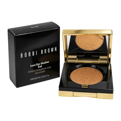 Bobbi Brown Luxe Eye Shadow Foil 1.3g Sun Dip, product with retail carton