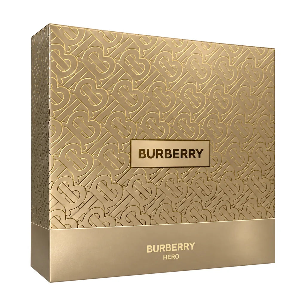 Burberry Hero 50ml EDT & 75ml Shower Gel Gift Set – closed gift box