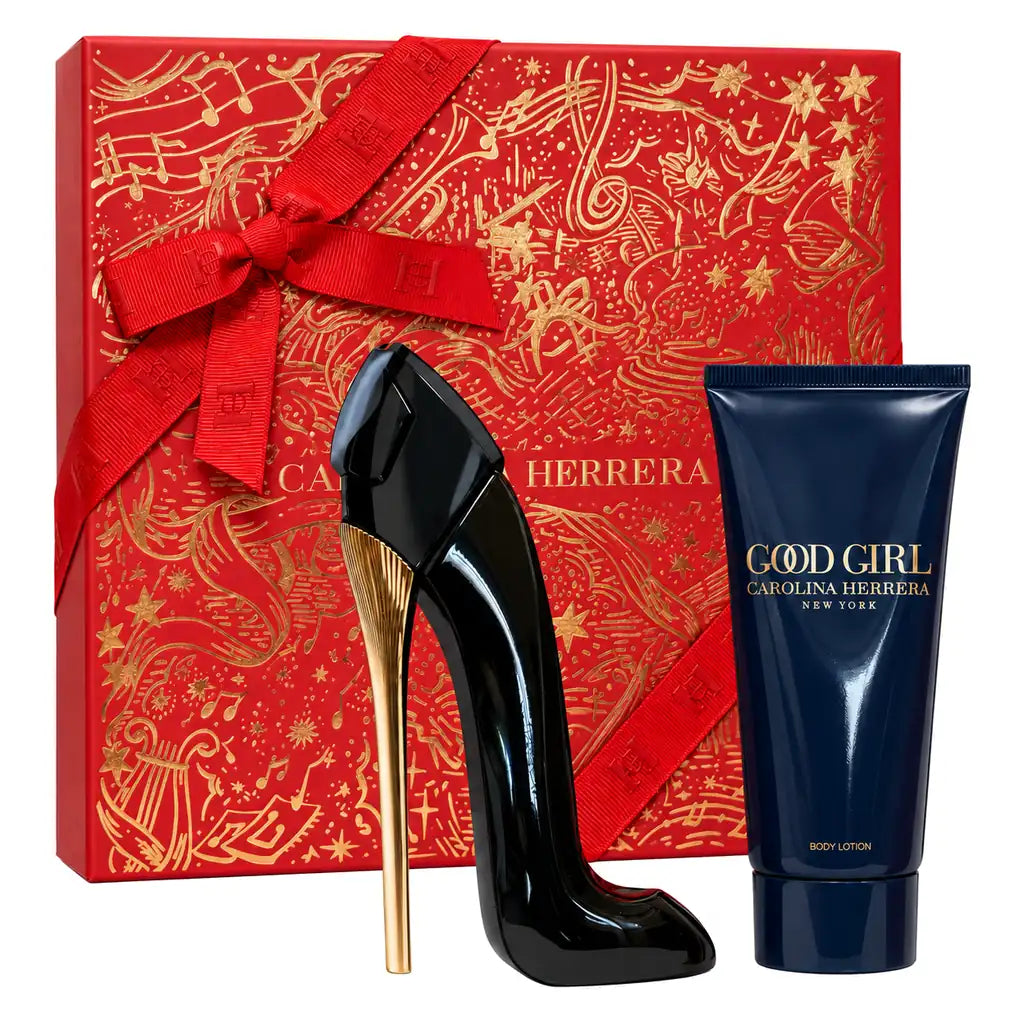 Carolina Herrera Good Girl 50ml EDP Spray & Body Lotion 100ml Gift Set; complete gift set with packaging