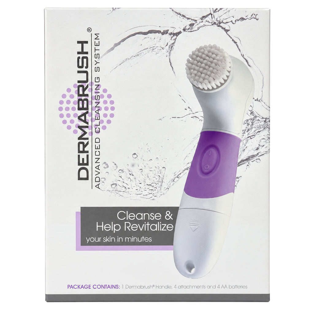Dermabrush Brush Cleaning System for Face & Body retail box front