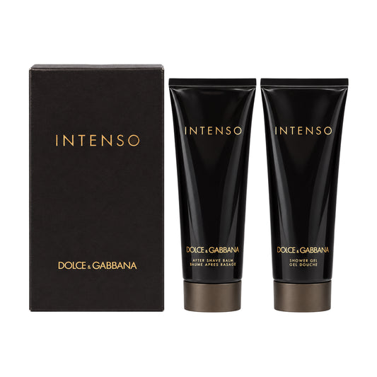 Dolce & Gabbana Intenso Aftershave Balm 50ml & Shower Gel 50ml Gift Set - complete set