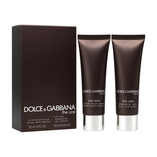 Dolce & Gabbana The One Aftershave Balm 50ml & Shower Gel 50ml Gift Set full set with retail box