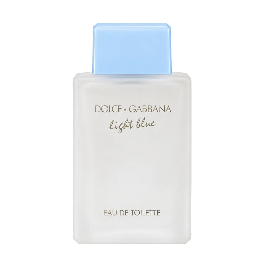 Dolce & Gabbana 3x 5ml 1x 4.5ml Miniature Gift Set for Women; light blue miniature bottle