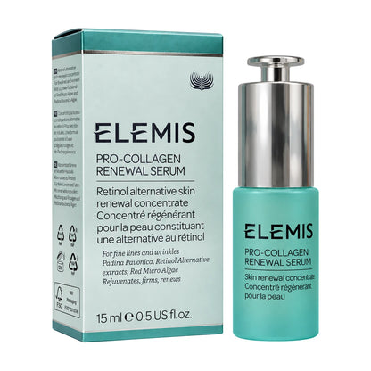 Elemis Pro Collagen Renewal Serum 15ml – product with retail box