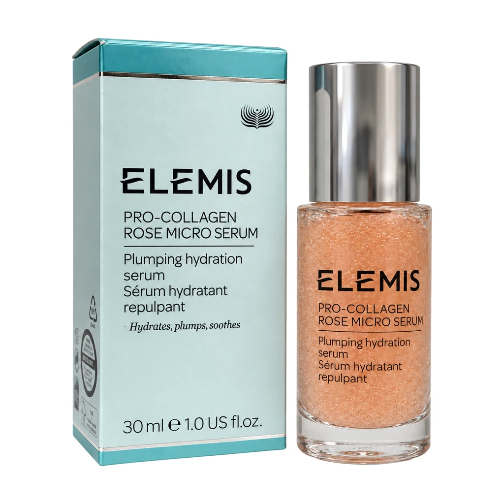 Elemis Pro Collagen Rose Micro Serum 30ml – product with retail box