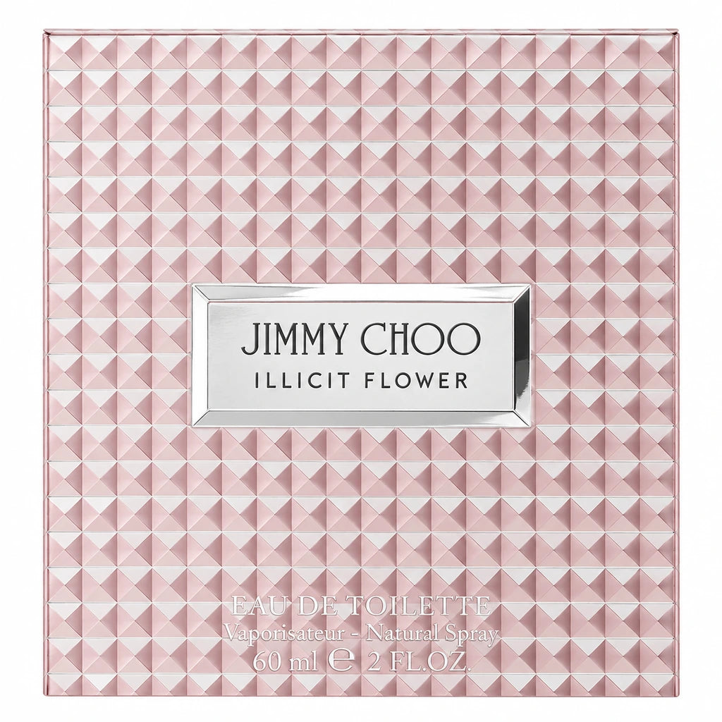Jimmy Choo Illicit Flower 60ml Eau de Toilette Spray pink retail box