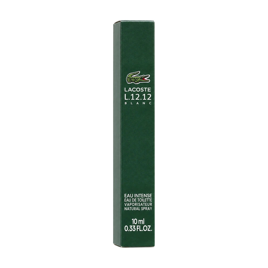 Lacoste L.12.12 Blanc Eau Intense 10ml EDT Travel Spray – retail box only