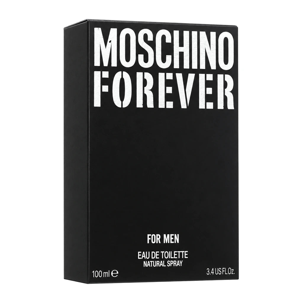 Moschino Forever 100ml EDT Spray for Men retail carton only